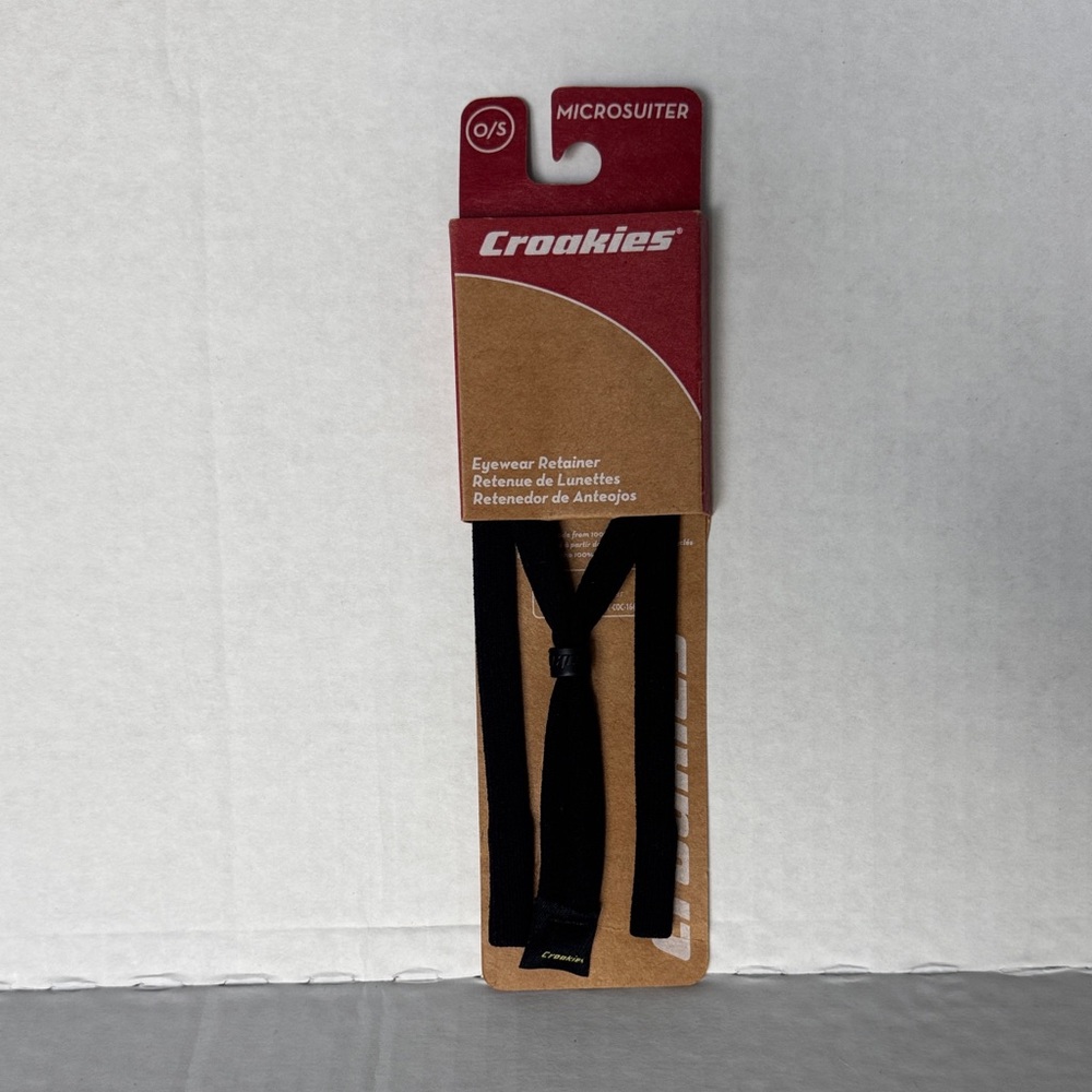 Croakies Black Eyewear Retainer